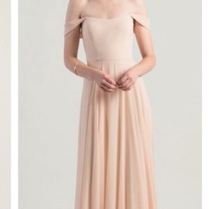 Blush princess Bella bridemaid dress-